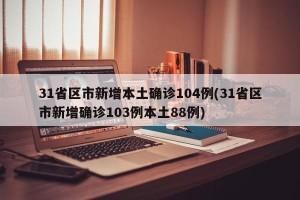 31省区市新增本土确诊104例(31省区市新增确诊103例本土88例)