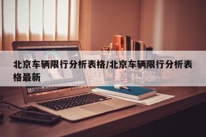 北京车辆限行分析表格/北京车辆限行分析表格最新