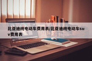 比亚迪纯电动车费用表/比亚迪纯电动车suv费用表
